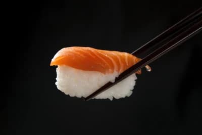 Raw fish sushi, not recommended during pregnancy